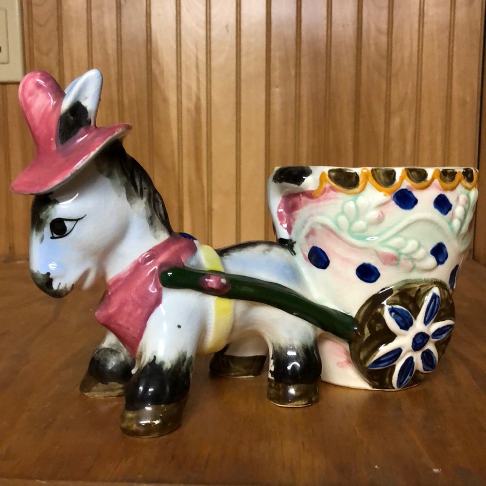Vintage Donkey Cart